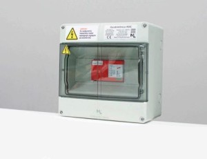 Rozdzielnica DC RDC03 - 1 x ochronnik T1+T2 2Dehn + ZUGI