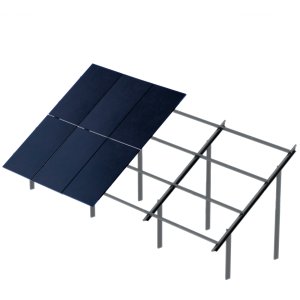 Konstrukcja gruntowa dwupodporowa 2x pion <warianty>